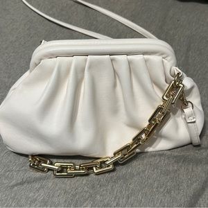 White Clutch/Satchel!
